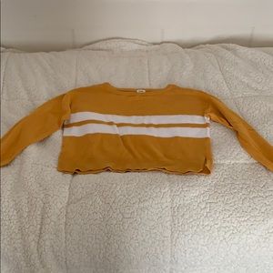 long sleeve striped shirt